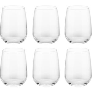 Kasanova Set di 6 Bicchieri Acqua e Vino - Vetro Kasanova Set di 6 Bicchieri Acqua e Vino - Vetro