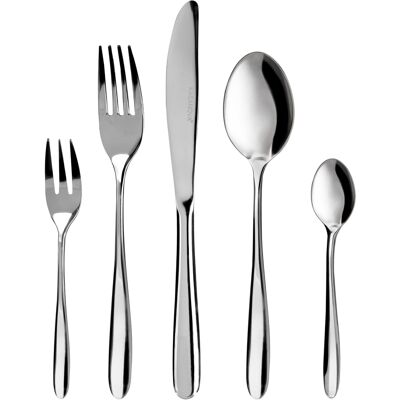 KASANOVA Set 60 posate in acciaio inox 18/0 KASANOVA Set 60 posate in acciaio inox 18/0