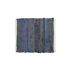 Kasanova Tovaglietta 36x36 cm in misto cotone blu Happy Color