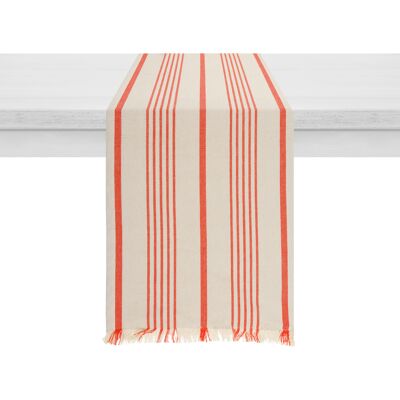 KASANOVA Runner cotone 50x140 cm tinto filo righe KASANOVA Runner cotone 50x140 cm tinto filo righe