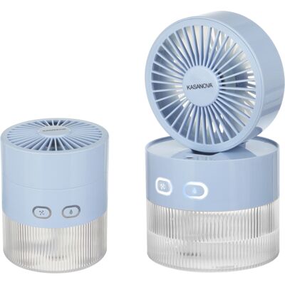KASANOVA - Ventilatore portatile nebulizzatore KASANOVA - Ventilatore portatile nebulizzatore