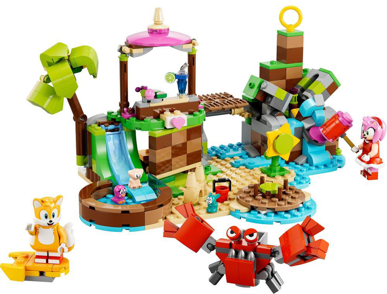 Lego Isola del soccorso animale di Amy Sonic