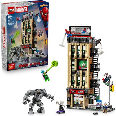 Lego Spiderman vs Mysterio Daily Bugle Marvel Lego Spiderman vs Mysterio Daily Bugle Marvel
