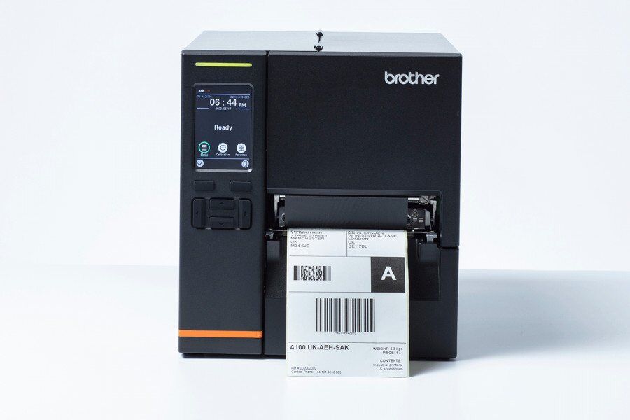 brother tj-4021tn 4in industrial label 203dpi tt touch panel stampante per etichette tj4021 stampanti - plotter - multifunzioni informatica