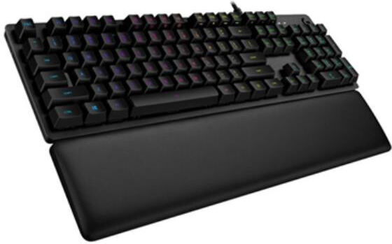 Logitech g512 carbon lightsync rgb mechanical gaming keyboard with gx brown swit G512 TASTIERA GAMING MECCANICA RGB LIGHTSYNC GX Brown Tactile Networking Informatica