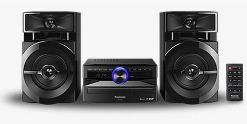 Panasonic panas hi fi sc-ux102e-k dab bluetooth usb, potenza 300w, lettore cd, mp3, cd, cd-r/rw, rds, nero Sistema Mini Hi-Fi Videoproiettori teli Tv - video - fotografia