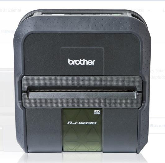 brother rj-4230 thermal mobile print 4in bt rj4230b stampanti - plotter - multifunzioni informatica