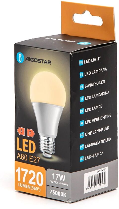 Aigostar LED A5 A60 BIG ANGLE E27 17W 3000k 1720lm 230V D60*H119mm