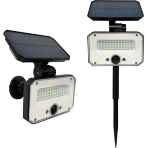 Shot Picchetto Solare ricaricabile LED 8W- 4000K-850lm IP54 - Batteria Litio