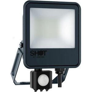 Shot Proiettore LED 30W - 4000K - Grigio - PIR Sensor