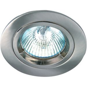 One Light Faretto fisso cromo spazzolato GU10 50W