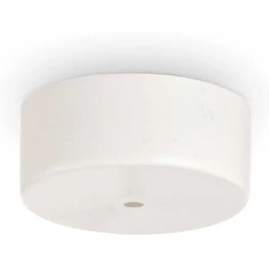 Ideallux rosone magnetico 1 luce 1e bianco