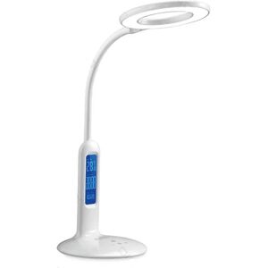 Aigostar LED TABLE LAMP  WHITE 7W WITH CALENDAR 2700K-6500K 360lm AC100-240V L162*W162*H280mm