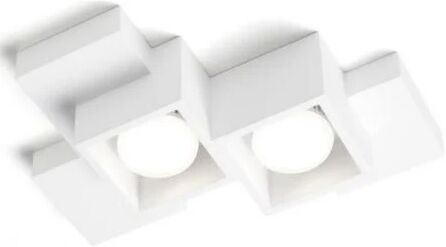 Sforzin illuminazione Side small 2 luci soffitto