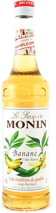 Monin Sciroppo Monin Banana 70cl Monin Sciroppo Monin Banana 70cl
