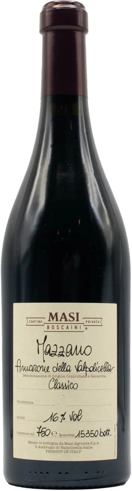 Masi Agricola Amarone Della Valpolicella Masi 'Mazzano' 2013