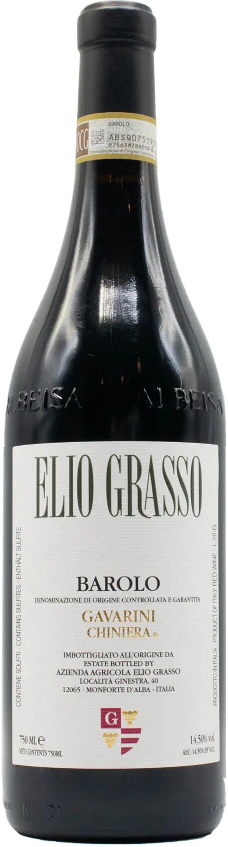 Barolo Elio Grasso Gavarini Chiniera 2019