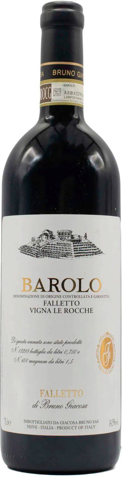 Bruno Giacosa Barolo Giacosa 'Falletto' Vigna Le Rocche 2019