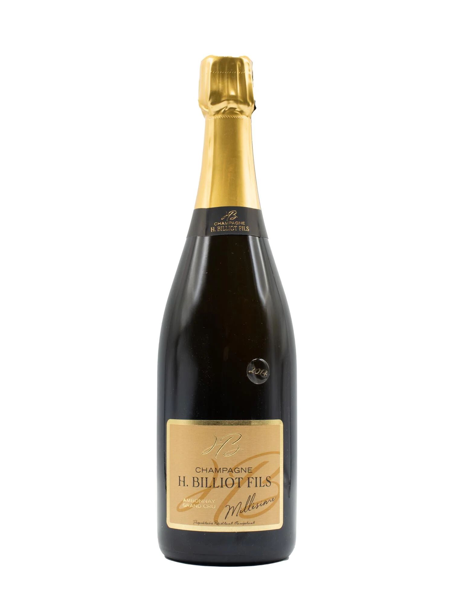 H. Billiot Champagne Billiot Millesime 2014 Grand Cru