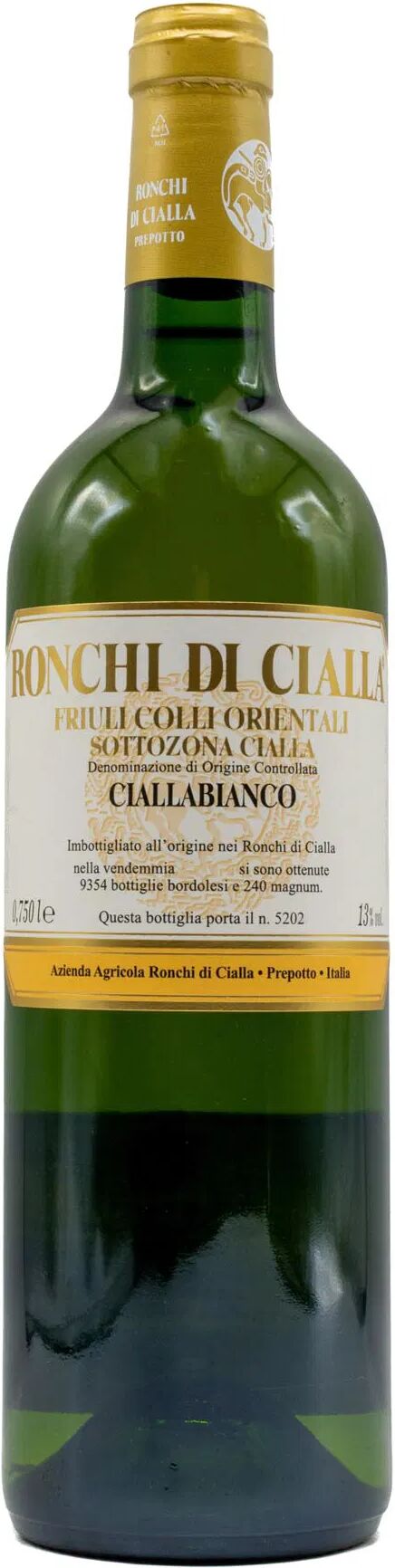 Ciallabianco Ronchi Di Cialla 2020