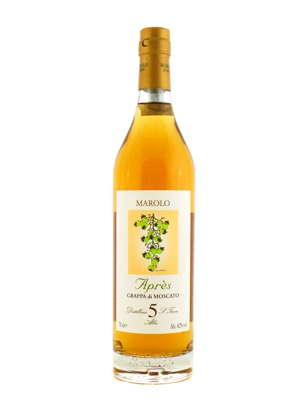 Marolo Distilleria Grappa Marolo Moscato 'Apres' 5 Anni