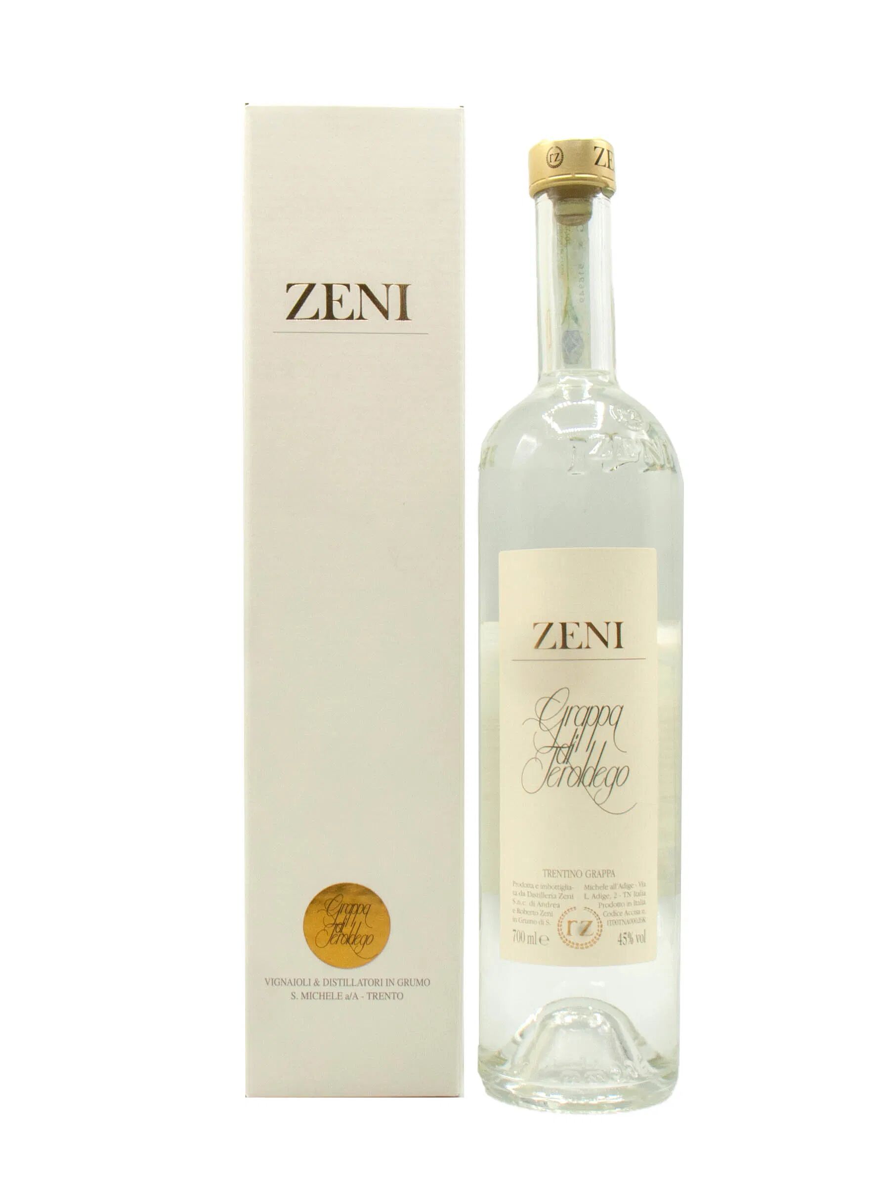 Distilleria Zeni Grappa Zeni Teroldego