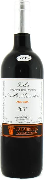 Nerello Mascalese Calabretta Vecchie Vigne 2014