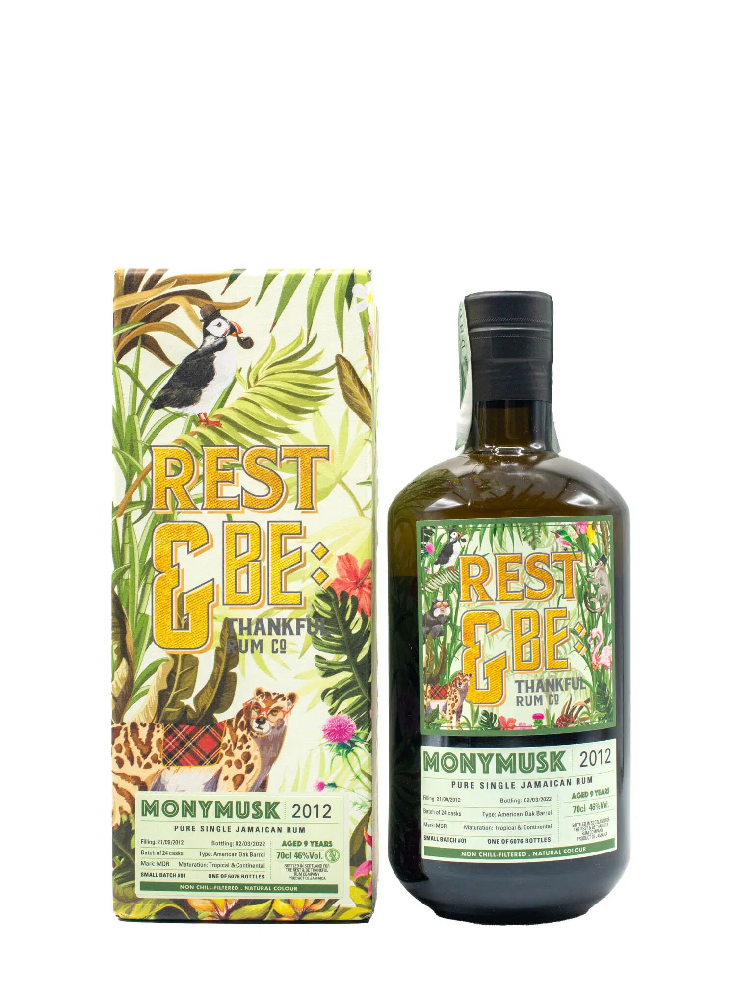 Rum Rest & Be Thankful - Monymusk 2012 Small Batch