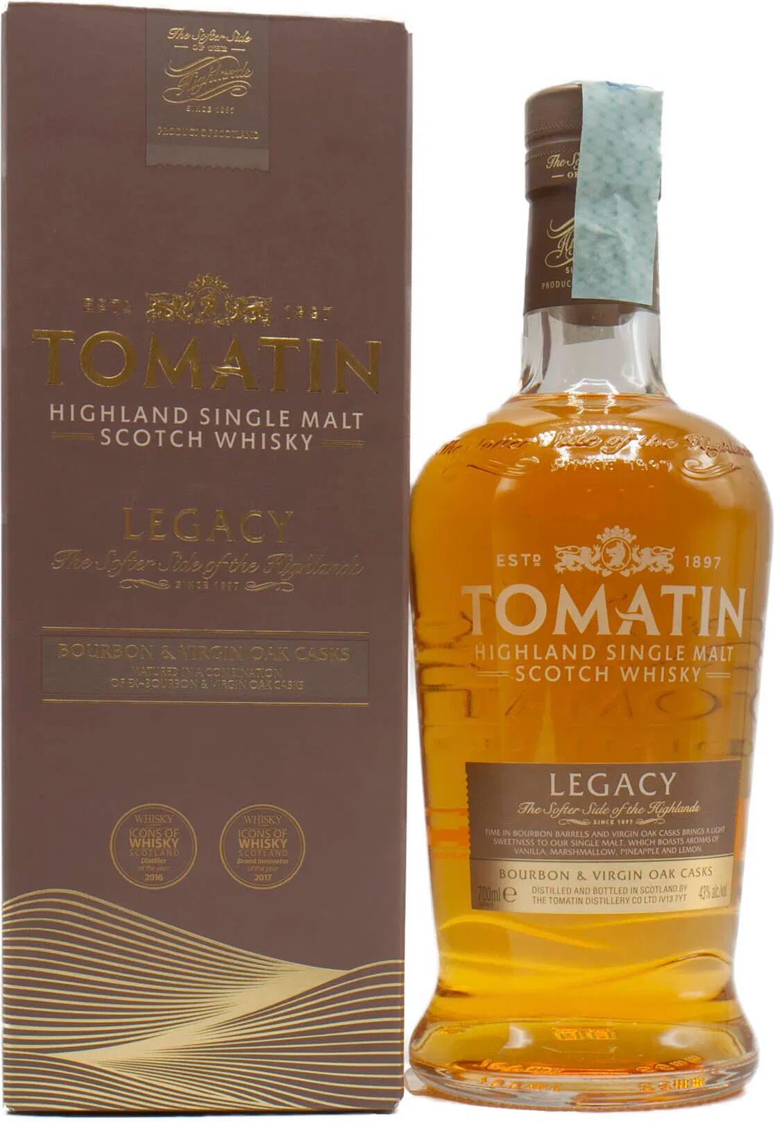 Tomatin Distillery Whisky Tomatin Legacy