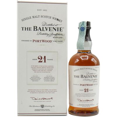Balvenie 21 Anni Portwood Whisky di Malta Monomalt Balvenie 21 Anni Portwood Whisky di Malta Monomalt