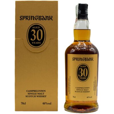 Springbank Distillery Whisky Springbank Single Malt 30 Yo - Release 2024 Springbank Distillery Whisky Springbank Single Malt 30 Yo - Release 2024