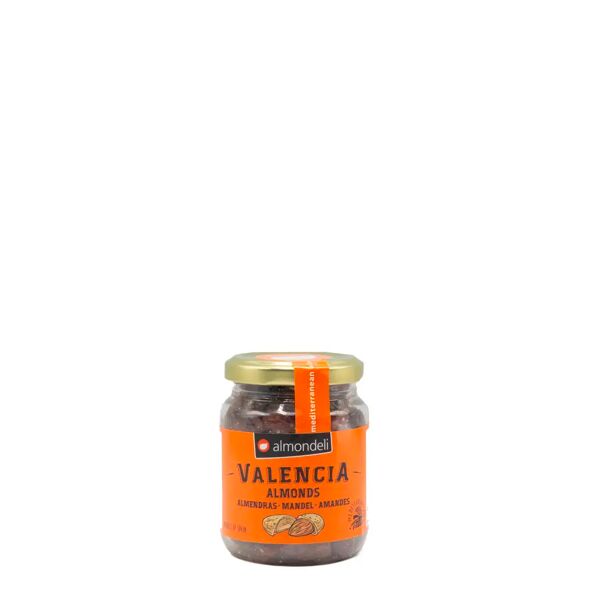 mandorla valencia fritta con pelle 125 gr almondeli