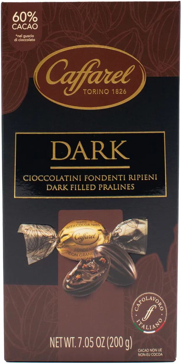 Caffarel Cioccolatini Fondenti 'Dark' Confezione gr 200