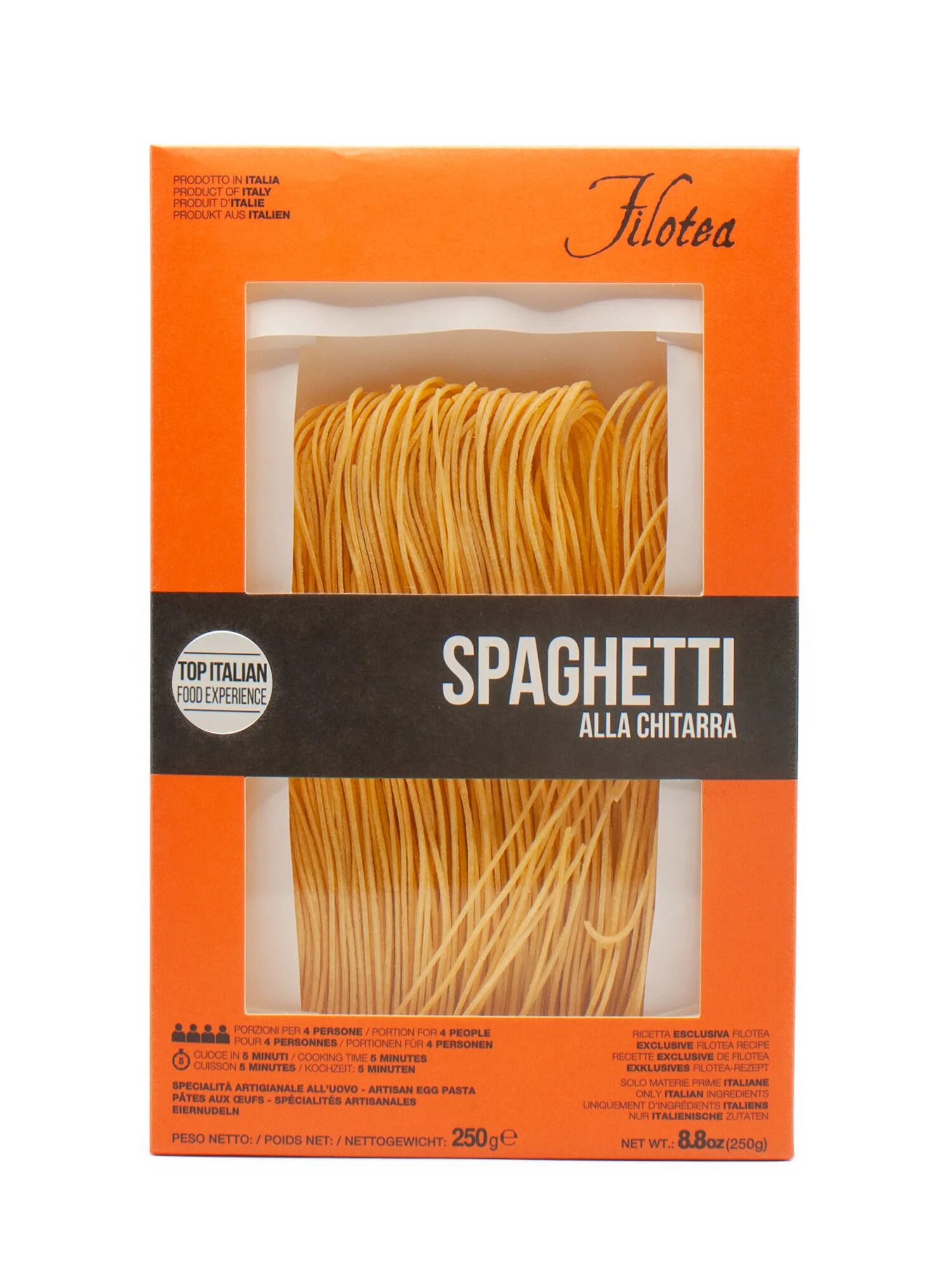 Pasta All'Uovo Filotea Spaghetti Alla Chitarra gr 250