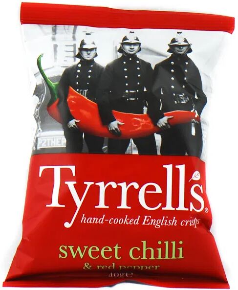 Tyrrell's Patatine Sweet Chilli E Red Pepper Gr 40