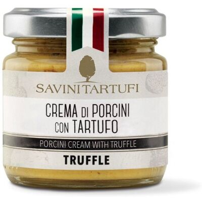 Savini Tartufi Crema Di Funghi Porcini Con Tartufo Bianchetto Gr.90 Savini Tartufi Crema Di Funghi Porcini Con Tartufo Bianchetto Gr.90