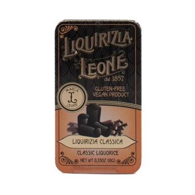 Leone Liquirizia Pura In Lattina gr 10 Leone Liquirizia Pura In Lattina gr 10