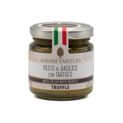 Savini Tartufi Pesto Al Basilico Con Tartufo Gr 90 Savini Tartufi Pesto Al Basilico Con Tartufo Gr 90