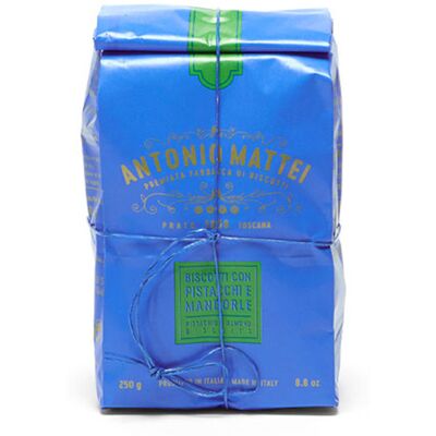 Antonio Mattei - Biscotti Di Prato Pistacchio - Pistacchio - 250 g - Biscuit Antonio Mattei - Biscotti Di Prato Pistacchio - Pistacchio - 250 g - Biscuit