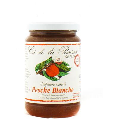 Ca' De La Pasina Confettura Pesche Bianche 350 Gr Ca' De La Pasina Confettura Pesche Bianche 350 Gr