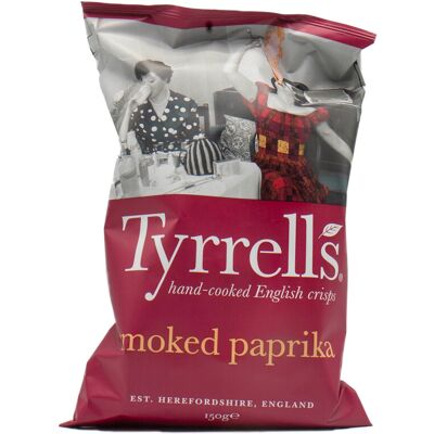 Tyrrell's Patatine Paprika gr 150 Tyrrell's Patatine Paprika gr 150