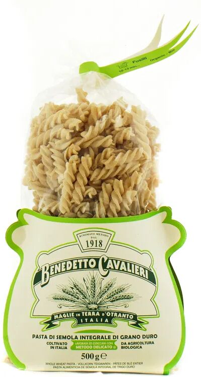 Pasta Benedetto Cavalieri Fusilli Integrali Bio Gr 500