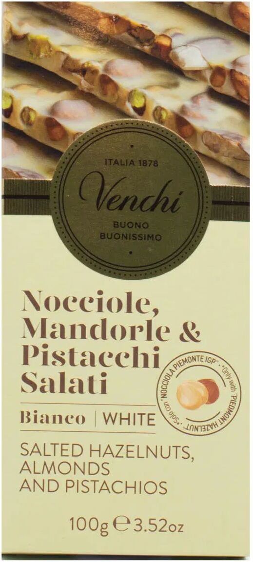 Venchi Tavoletta Cioccolato Bianco Salato gr 100