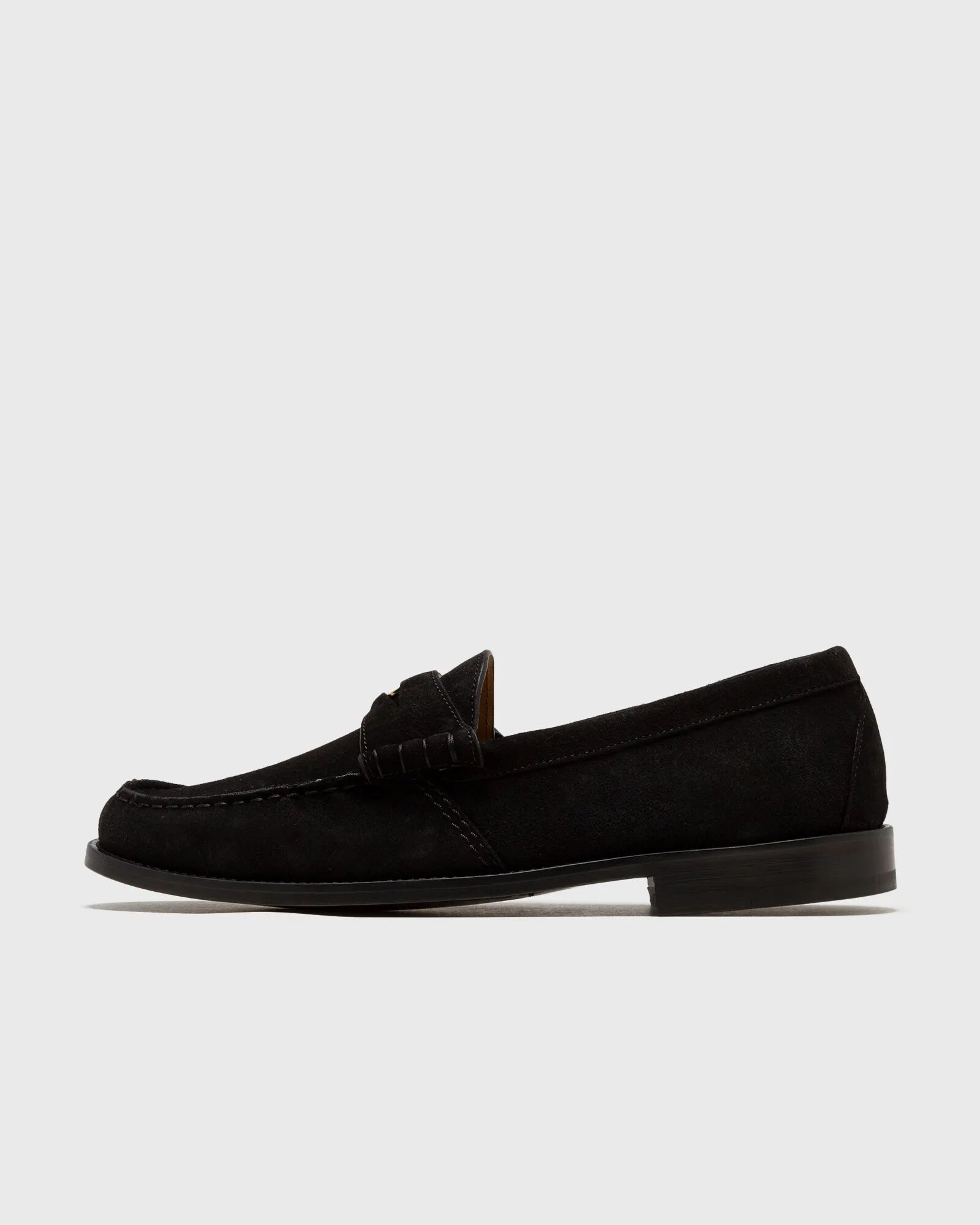 Rhude PENNY LOAFER SUEDE men Casual Shoes black in taglia:41