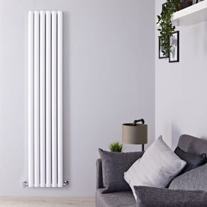 HudsonReed Termosifone Verticale Alluminio Bianco 1502W 1800x350mm - Alta Resa - Design Moderno - Revive Air HudsonReed Termosifone Verticale Alluminio Bianco 1502W 1800x350mm - Alta Resa - Design Moderno - Revive Air