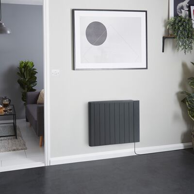 HudsonReed Radiatore Elettrico A Secco Antracite 1500W 533x873mm – Virtus HudsonReed Radiatore Elettrico A Secco Antracite 1500W 533x873mm – Virtus