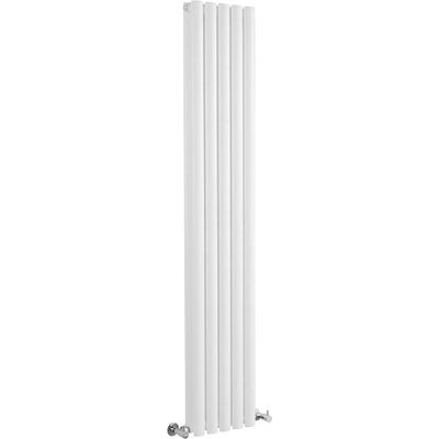 HudsonReed Radiatore di Design Verticale (Pannello Doppio) - 1750mm x 295mm - Bianco - Sterling Quinn by Hudson Reed HudsonReed Radiatore di Design Verticale (Pannello Doppio) - 1750mm x 295mm - Bianco - Sterling Quinn by Hudson Reed