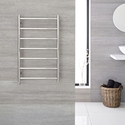 HudsonReed Quo Radiatore scaldasalviette elettrico in acciaio inox - Design moderno HudsonReed Quo Radiatore scaldasalviette elettrico in acciaio inox - Design moderno
