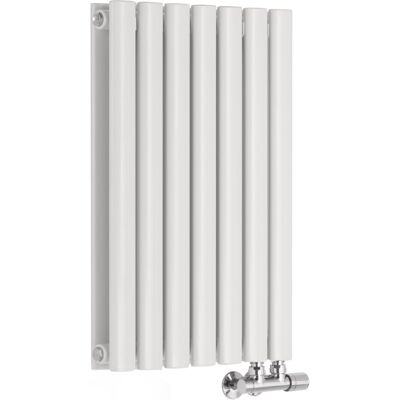 Radiatore Doppio Orizzontale Hudson Reed Caldae - Bianco - 635mm x 413mm - 729W - Revive Radiatore Doppio Orizzontale Hudson Reed Caldae - Bianco - 635mm x 413mm - 729W - Revive