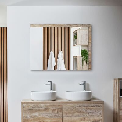 HudsonReed Specchio Bagno Rovere Chiaro 750 x 1000mm - Hoxton HudsonReed Specchio Bagno Rovere Chiaro 750 x 1000mm - Hoxton